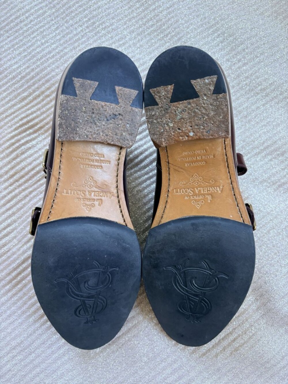 The Office of Angela Scott Mr. Colin Double Monkstrap Shoe 38.5 - Picture 5 of 7